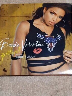 Brooke Valentine – Girlfight Vinyl Record Single featuring Big Boy & Lil Jon